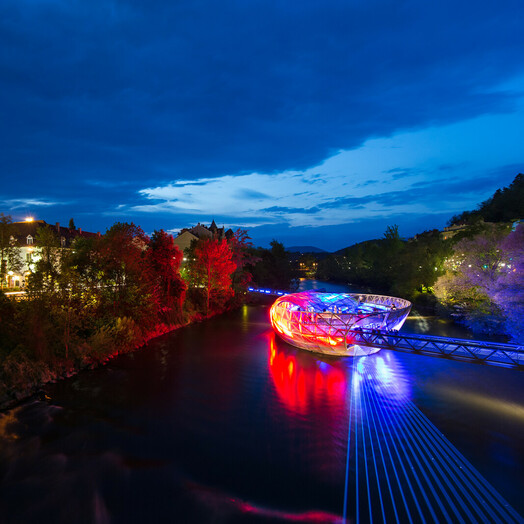 Murinsel (c) Graz Tourismus, Harry Schiffer