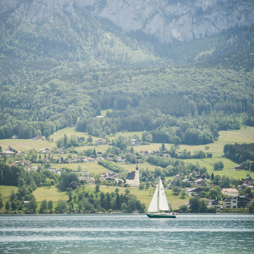 Steinbach sul lago Attersee (c) TVB Attersee Attergau, Moritz Ablinger