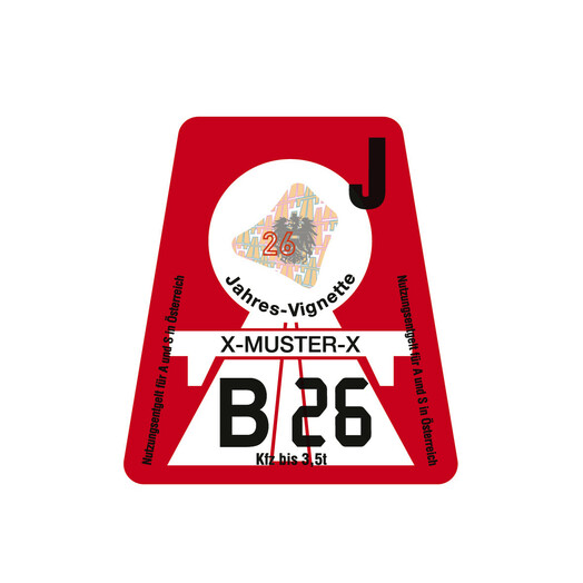 Vignette 2026 Asfinag