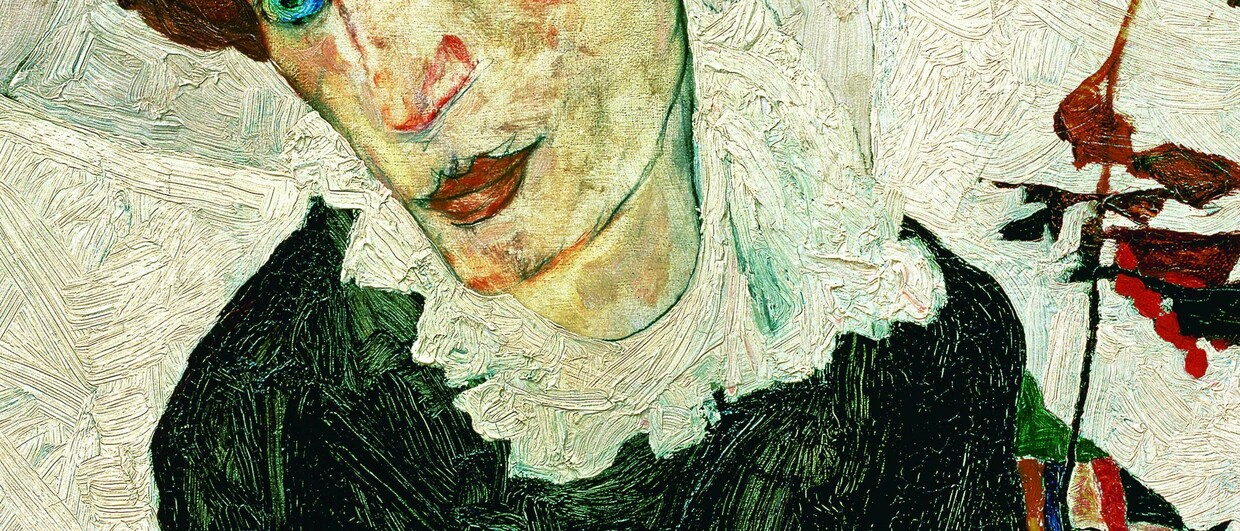 Egon Schiele Portraet Wally Neuzil 1912