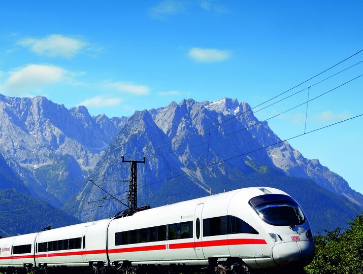 ICE T Baureihe 411 von Innsbruck nach Berlin