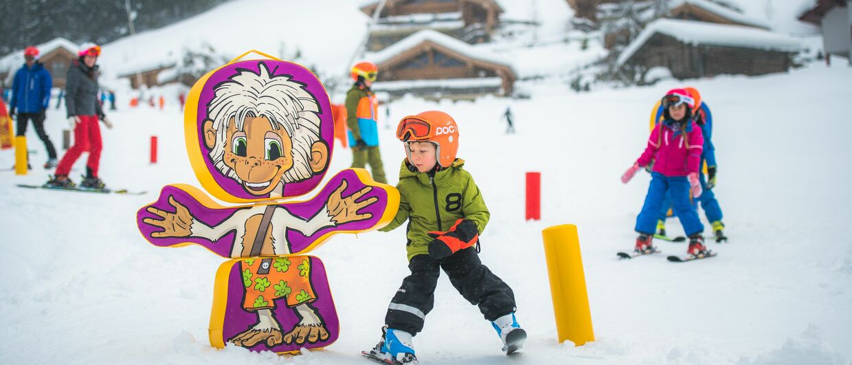 Kinderskikurs im Skigebiet Werfenweng