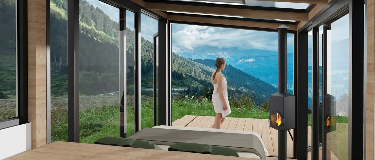 "Dream.Alive-Lodge“ im Biosphärenpark Großes Walsertal in Vorarlberg