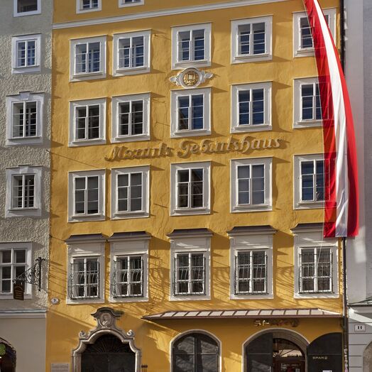 Mozart's Birthplace in Salzburg
