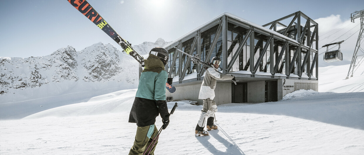 Ski Alpin Kaunertal Winter