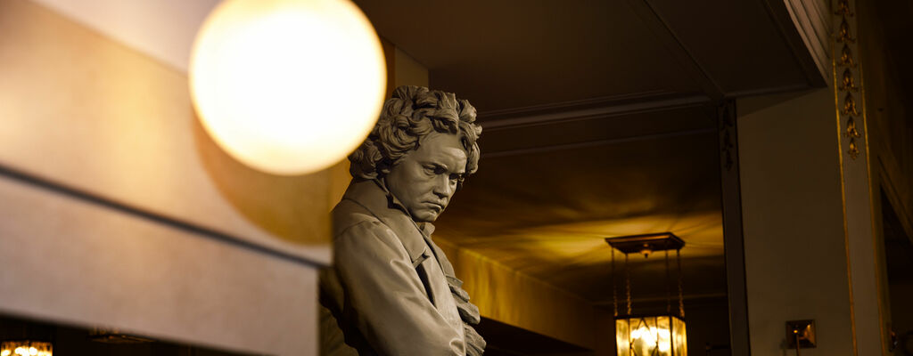 Beethoven-Büste im Foyes des Konzerthauses
