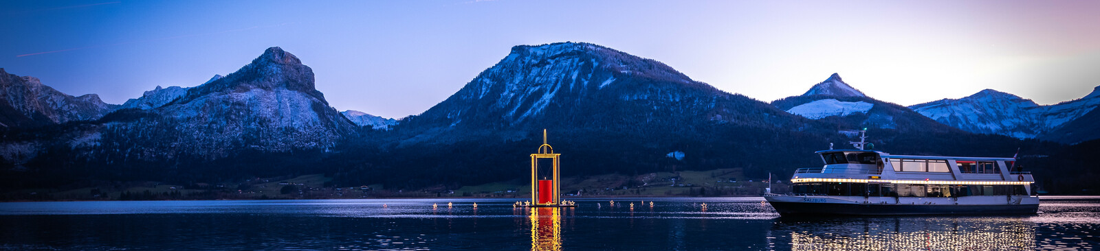 Navigazione sul lago Wolfgangsee (c) Ursula Bahr, kunstbahr