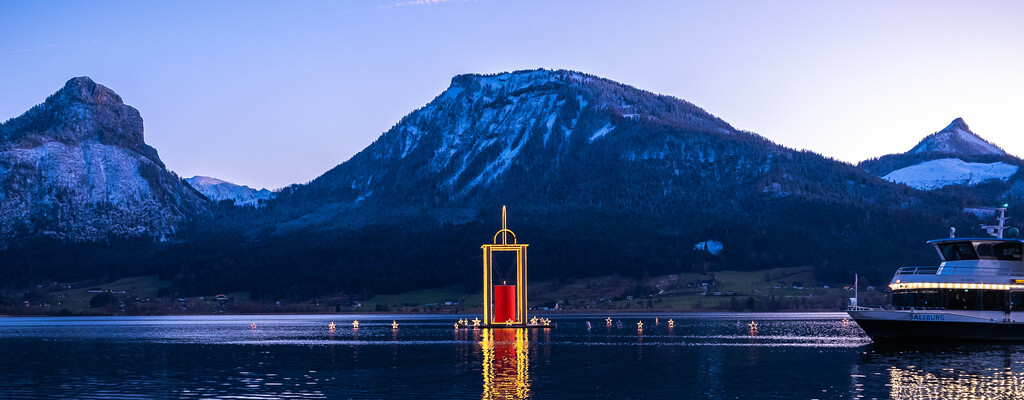 Navigazione sul lago Wolfgangsee (c) Ursula Bahr, kunstbahr