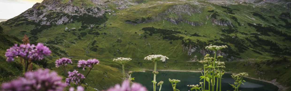 Formarinsee und rote Wand