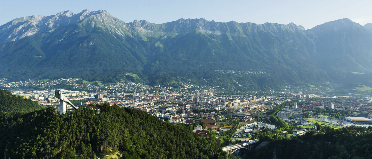 Vista su Innsbruck (c) Innsbruck Tourismus, Mario Webhofer