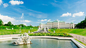 the Belvedere palace