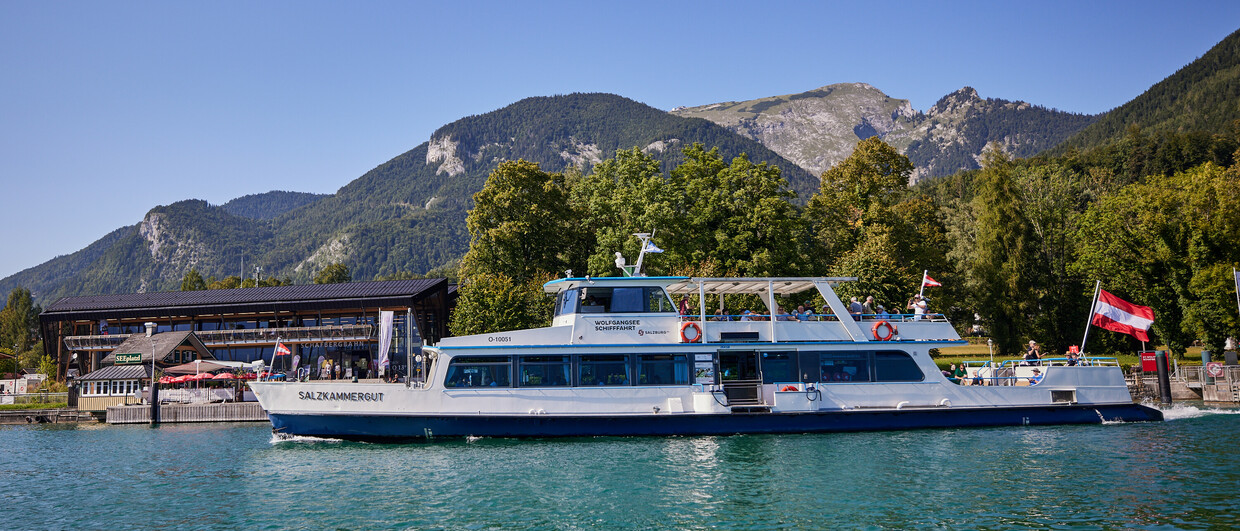 Navigazione sul lago Wolfgangsee (c) Salzburg AG Kirchberger