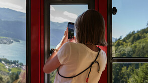 Salita sul monte Schafberg © Oberoesterreich Tourismus GmbH_Johanna Zauner