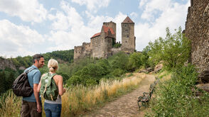 Die Burg Hardegg im niederösterreichischen Waldviertel