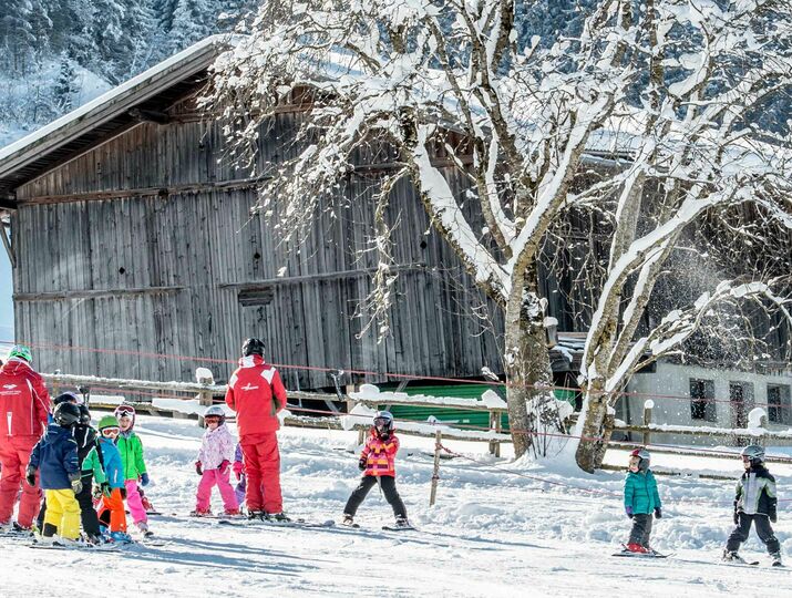 Kinderskikurs in der Silberregion Karwendel