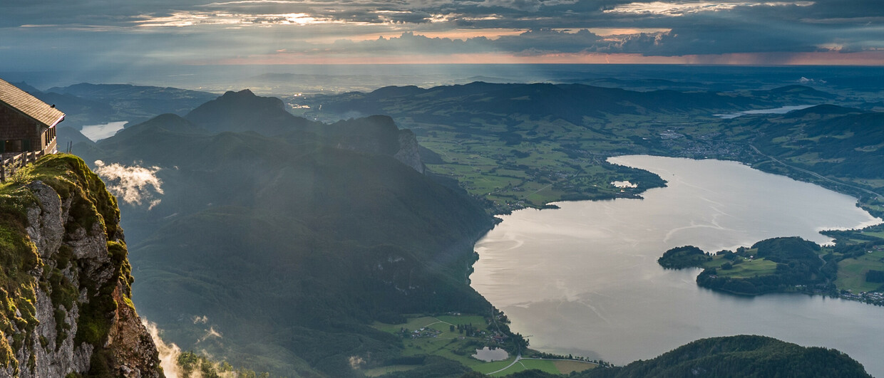 Vista panoramica monte Schafberg © Wolfgangsee Tourismus