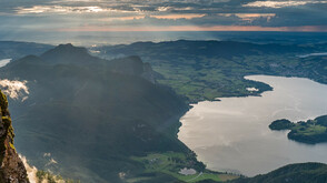 Vista panoramica monte Schafberg © Wolfgangsee Tourismus