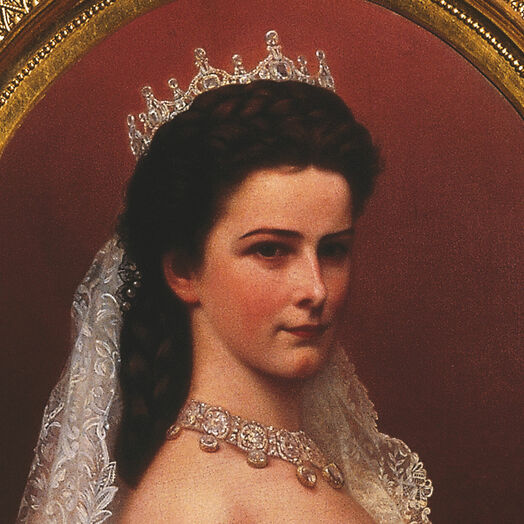 Kaiserin Elisabeth, Gemälde von Georg Raab, Kaiserappartements in der Hofburg