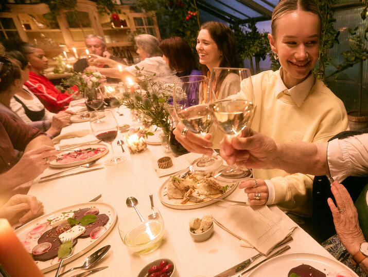 Lebensgefühl Österreich Dinnerparty