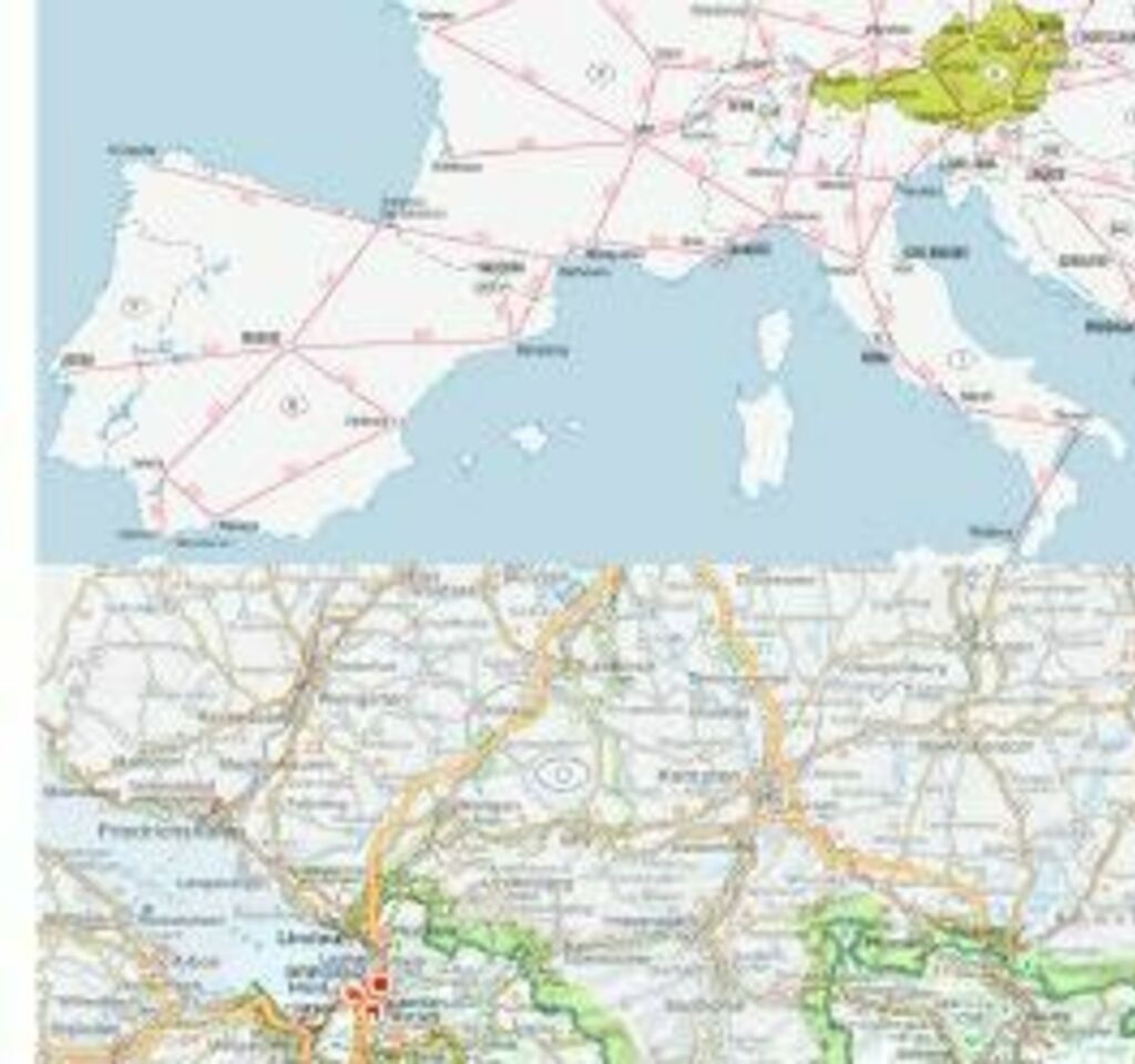 オーストリアマップが完成